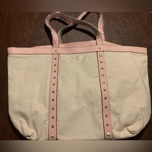 NWT Victorias Secret Canvas Travel Tote